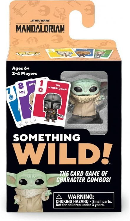 Карткова гра Funko Pop Something Wild: Star Wars Mandalorian Card Game - Grogu настільна гра Грогу