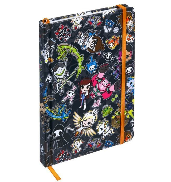 Блокнот Овервотч tokidoki x Overwatch Heroes Pattern Notebook