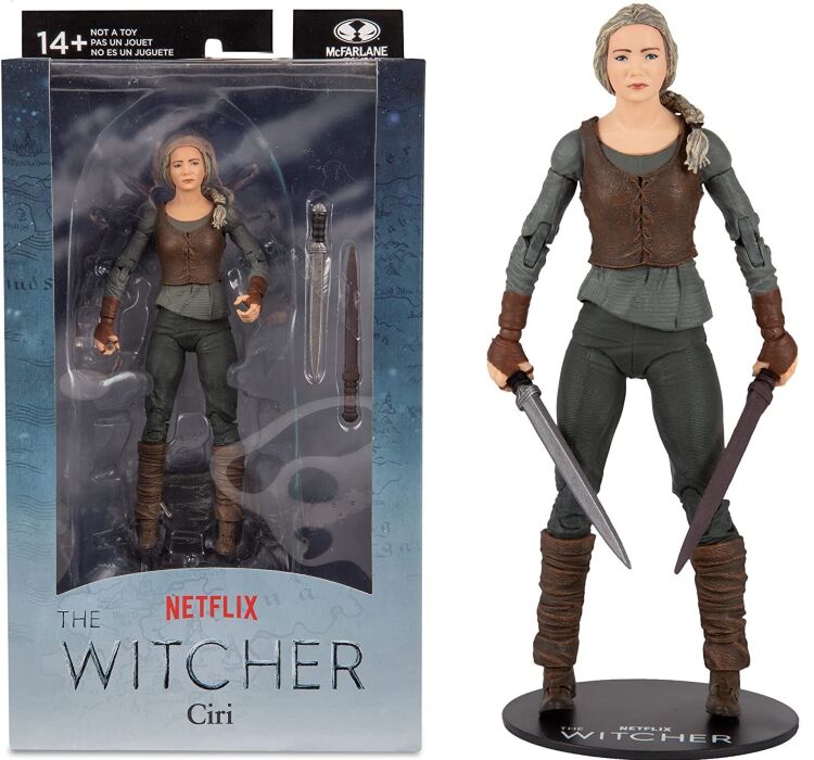 Фігурка McFarlane The Witcher Ciri Action Figure Відьмак Цирі 18 см.