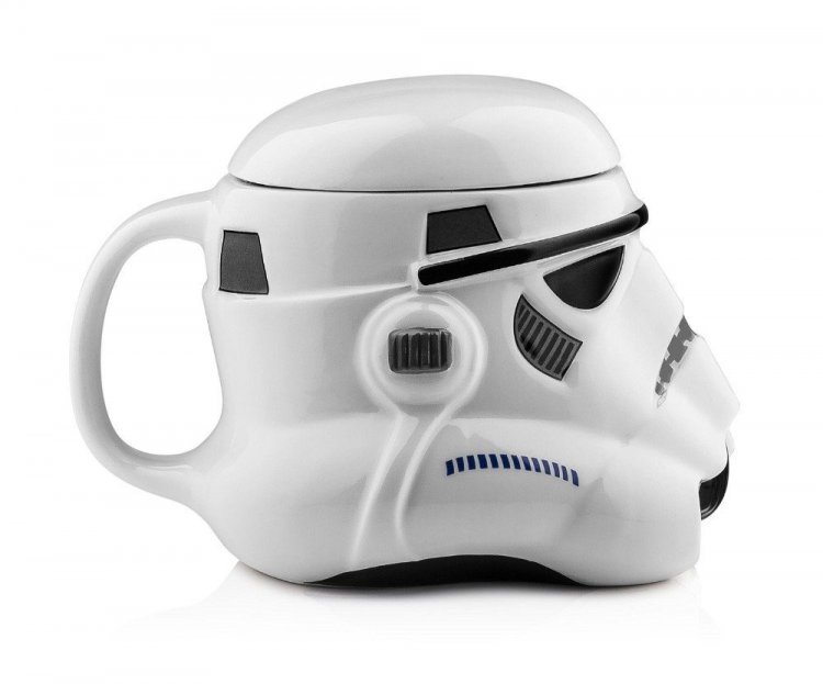 Чашка Star Wars Ceramic 3D Mug - Stormtrooper Helmet