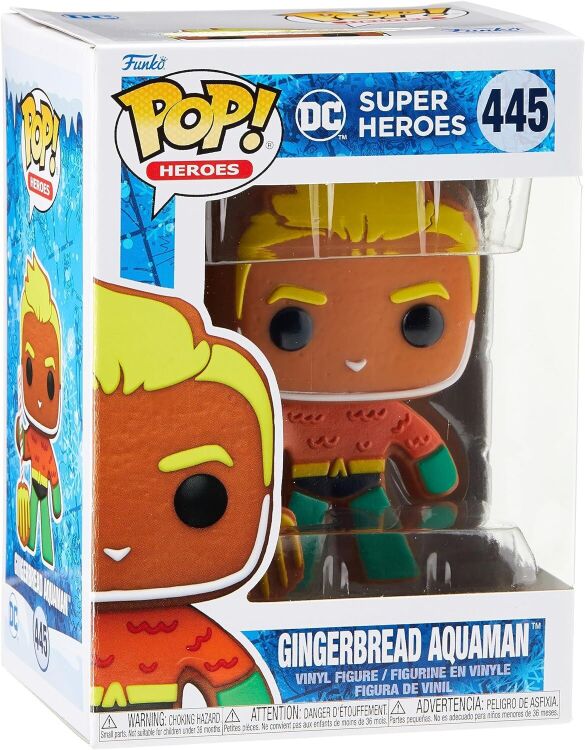 Фігурка Funko DC Heroes Gingerbread Aquaman фанко Аквамен 445